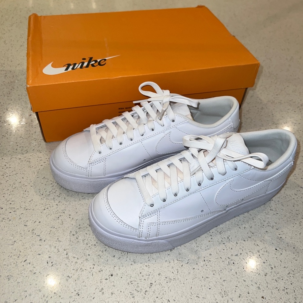 Brand new platform Blazers in box